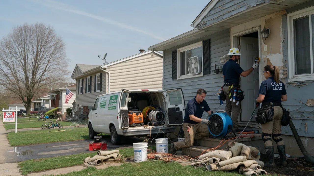 Flood Cleanup in Fort Atkinson, IA near me